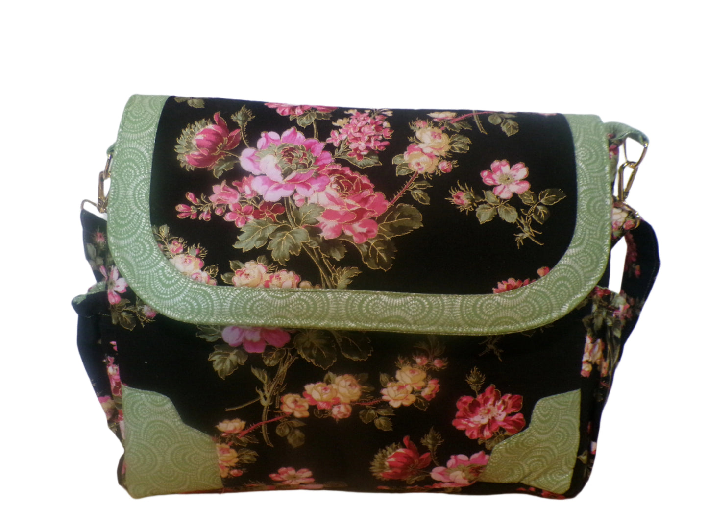Precious Roses Messenger Knox Bag