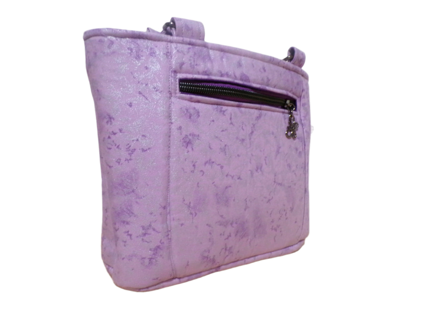 Purple Shimmer Butterfly Muse Handbag