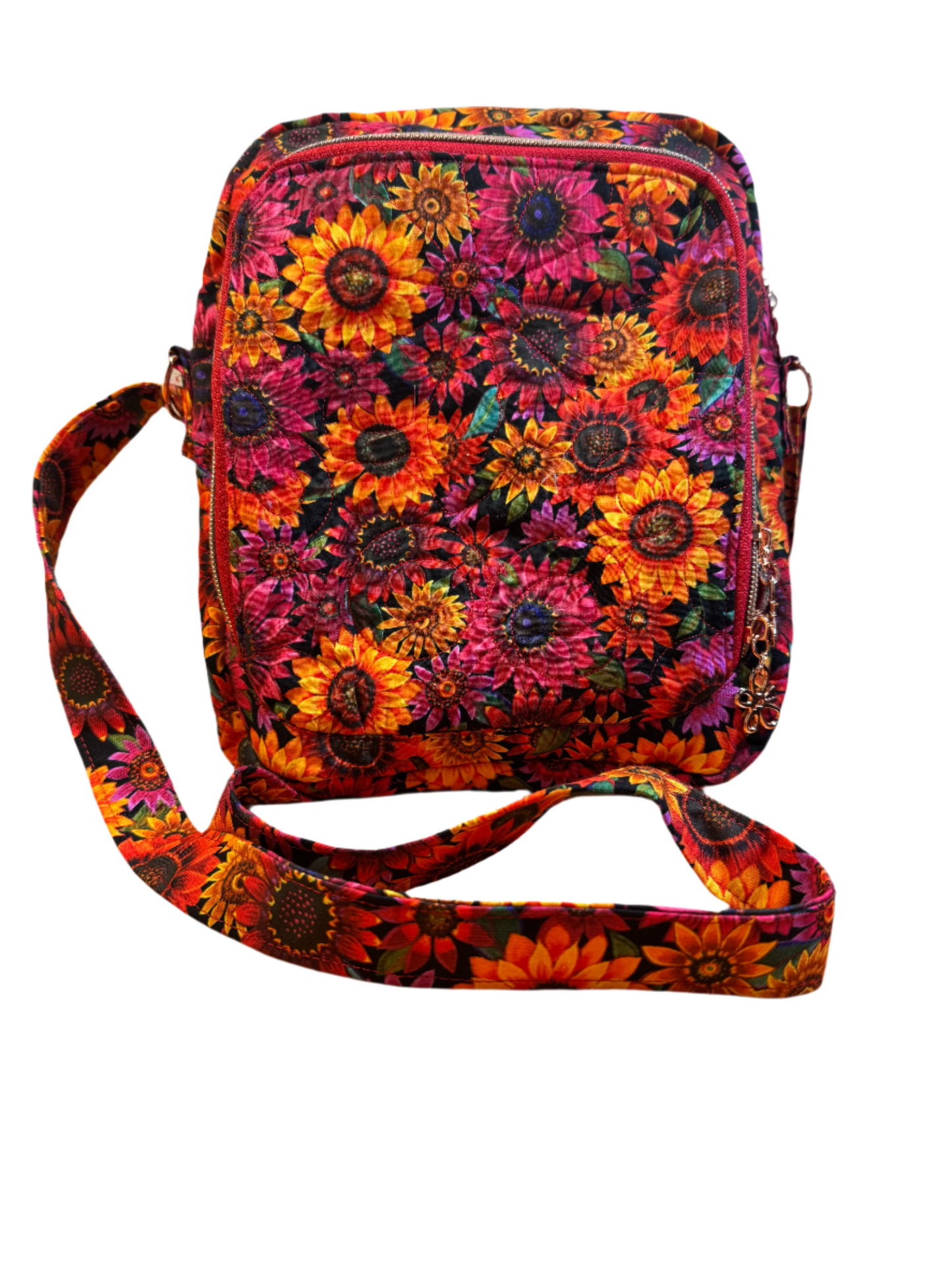 Vibrant Blooms Crossover Echo Purse