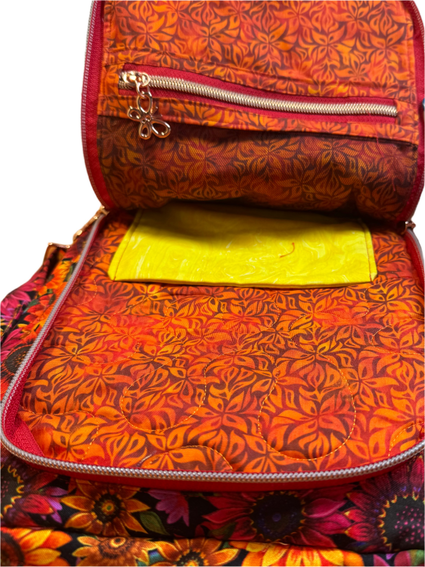 Vibrant Blooms Crossover Echo Purse