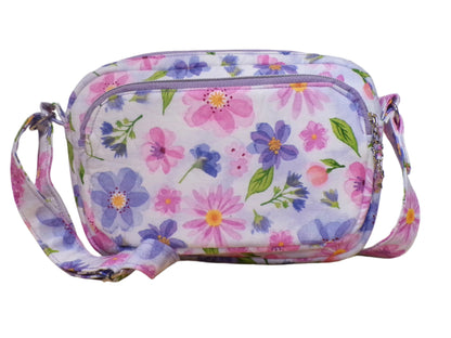Pink and Purple Floral Vibe Bag