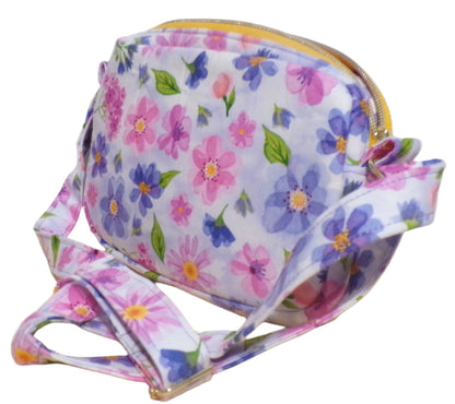 Pink and Purple Floral Vibe Bag