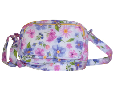 Pink and Purple Floral Vibe Bag