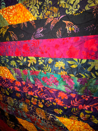 Harvest Batik 61 x 71 Quilt