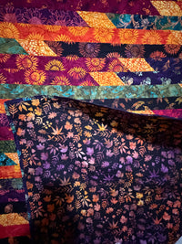 Harvest Batik 61 x 71 Quilt