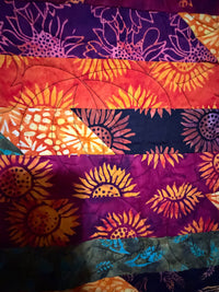 Harvest Batik 61 x 71 Quilt