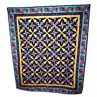 Kaleidoscope Garden 64 x 76 Quilt