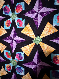 Kaleidoscope Garden 64 x 76 Quilt