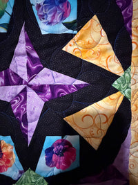 Kaleidoscope Garden 64 x 76 Quilt