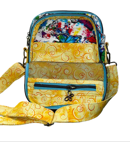 Butterfly Splash Echo Bag