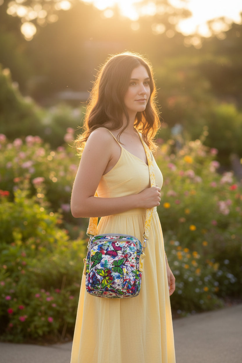 Butterfly Splash Echo Bag