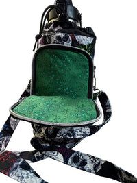 Skull Party Flow Water Bottle Bag