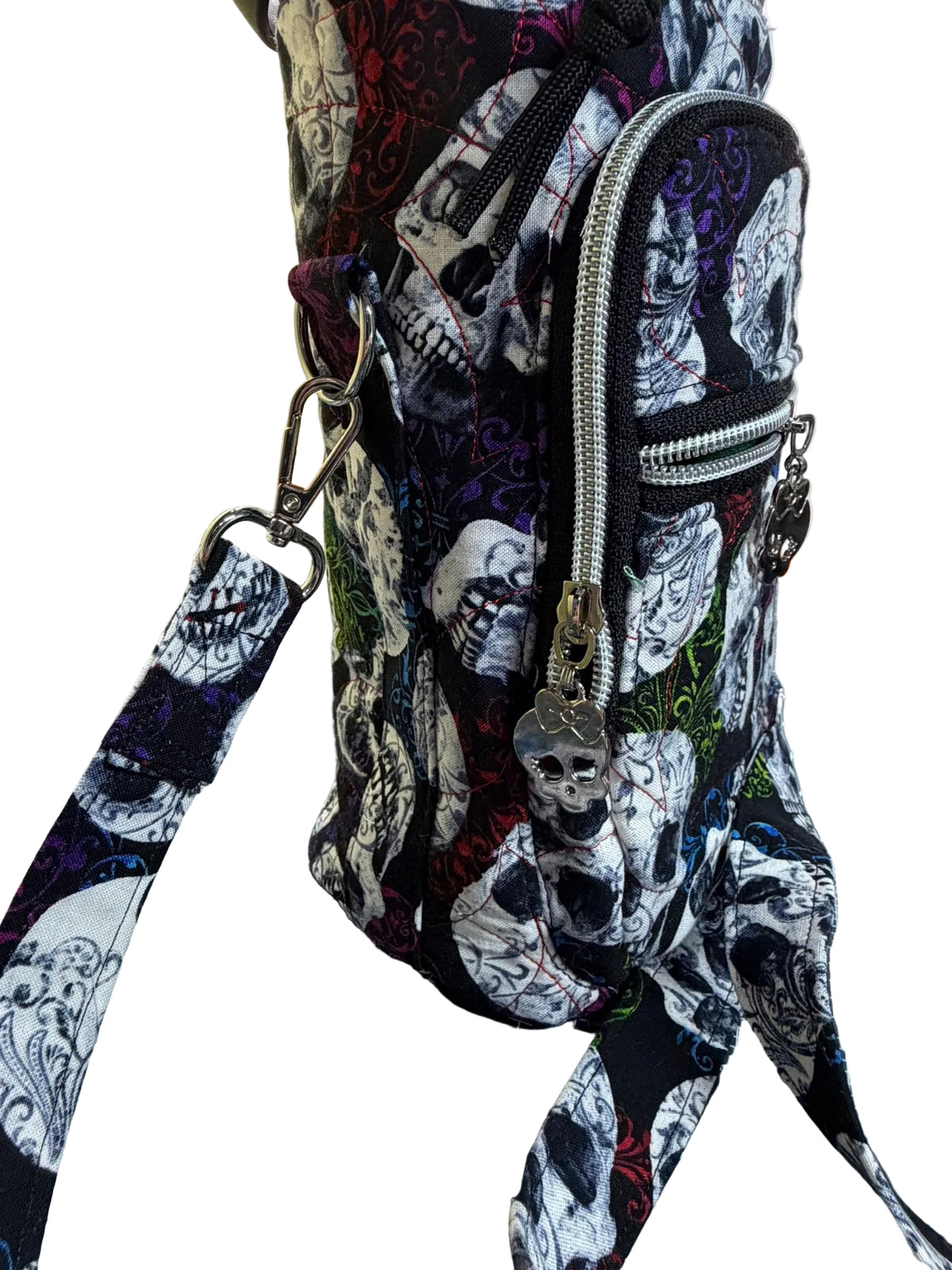 Skull Party Flow Water Bottle Bag