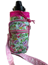 Peony Pop Flow Water Bottle Bag