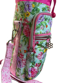 Peony Pop Flow Water Bottle Bag