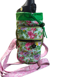 Peony Pop Flow Water Bottle Bag