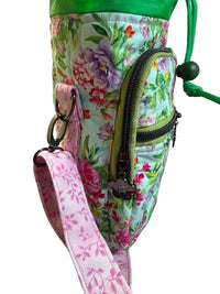 Peony Pop Flow Water Bottle Bag