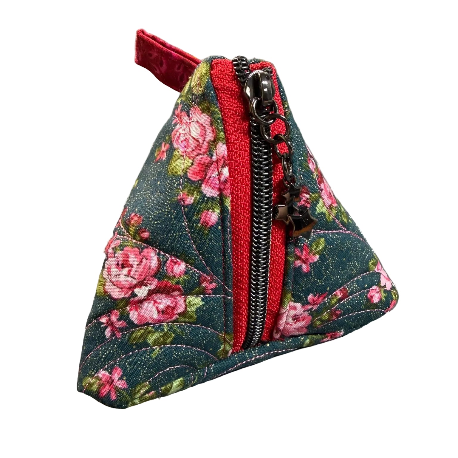 Garden Roses Peak Pouch 4.5"