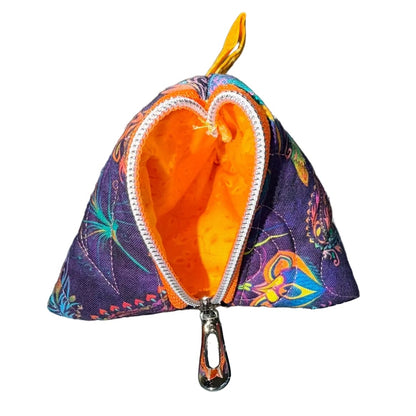 Peacock Paisley Peak Pouch 4.5"
