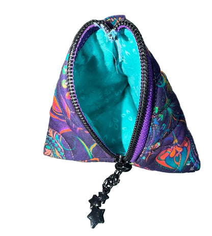 Peacock Paisley Peak Pouch 4.5"