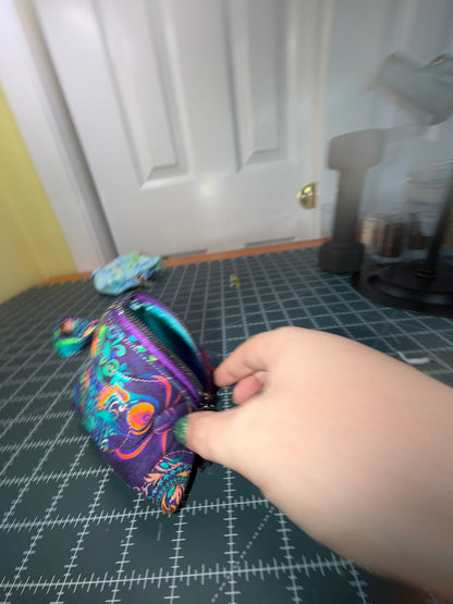 Peacock Paisley Peak Pouch 4.5"
