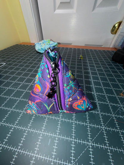 Peacock Paisley Peak Pouch 4.5"