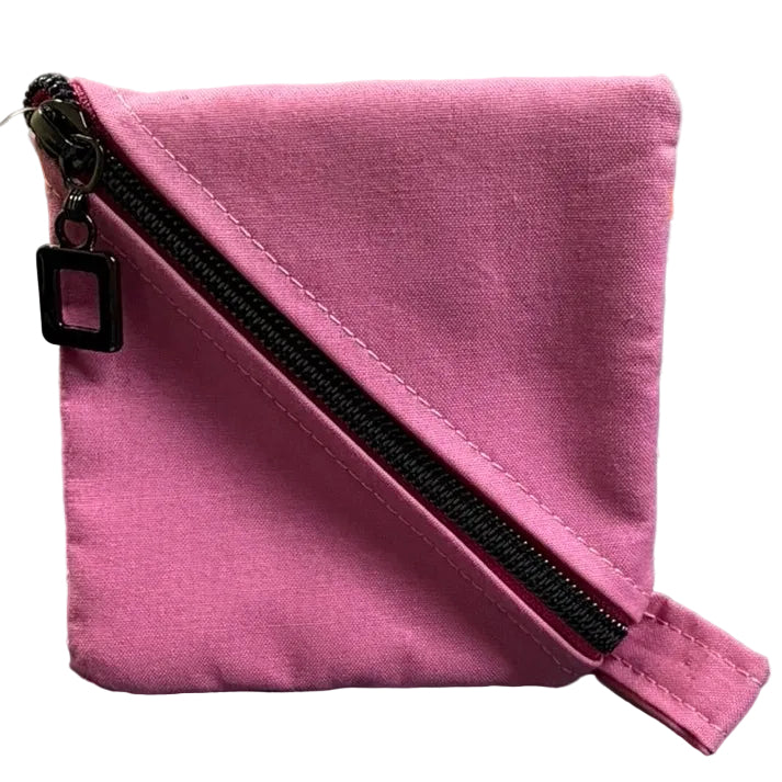 Pink Solid Pouch Coin/Gift Card Pouch 4"