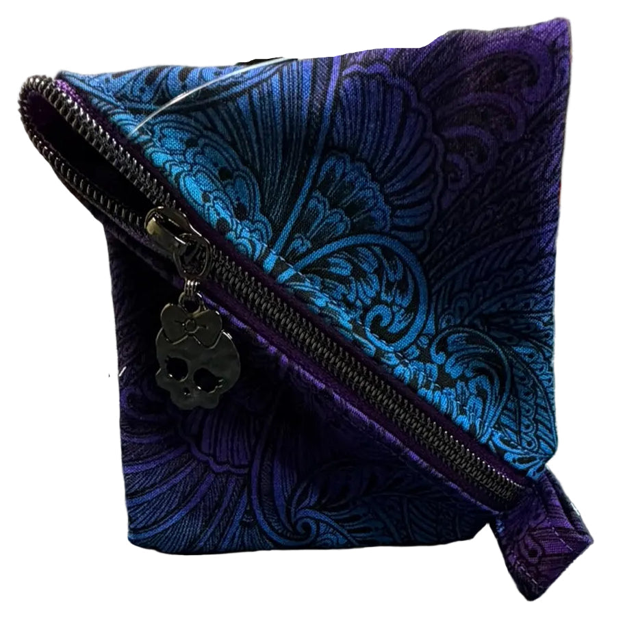 Whimsy Peacock Coin/Gift Card Pouch 4"