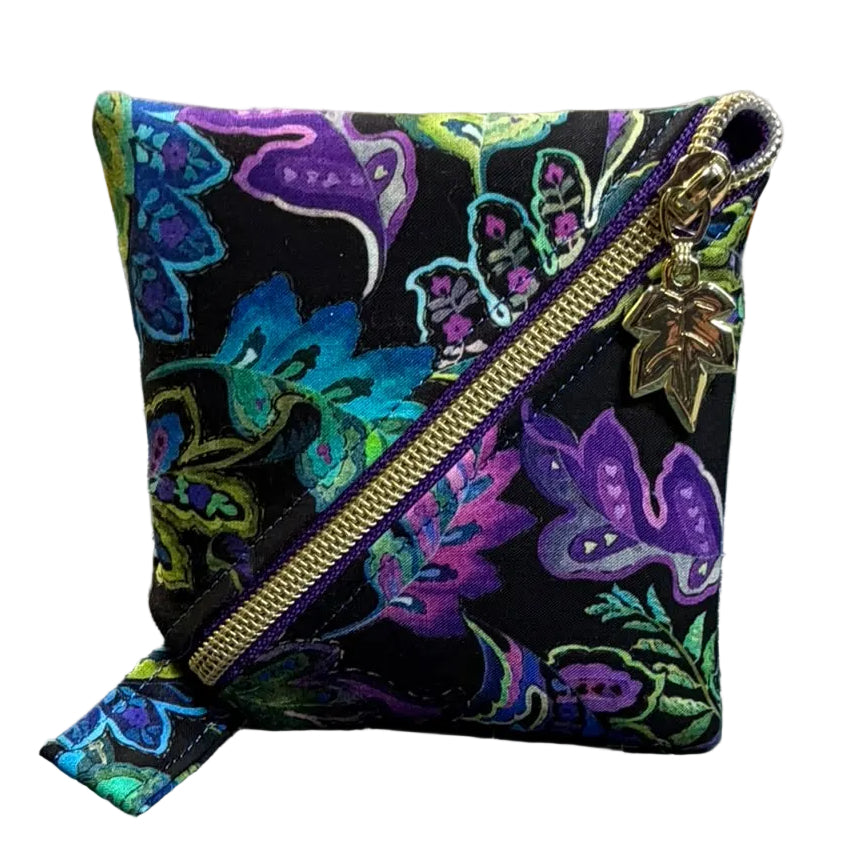 Vibrant Garden Coin/Gift Card Pouch 4"