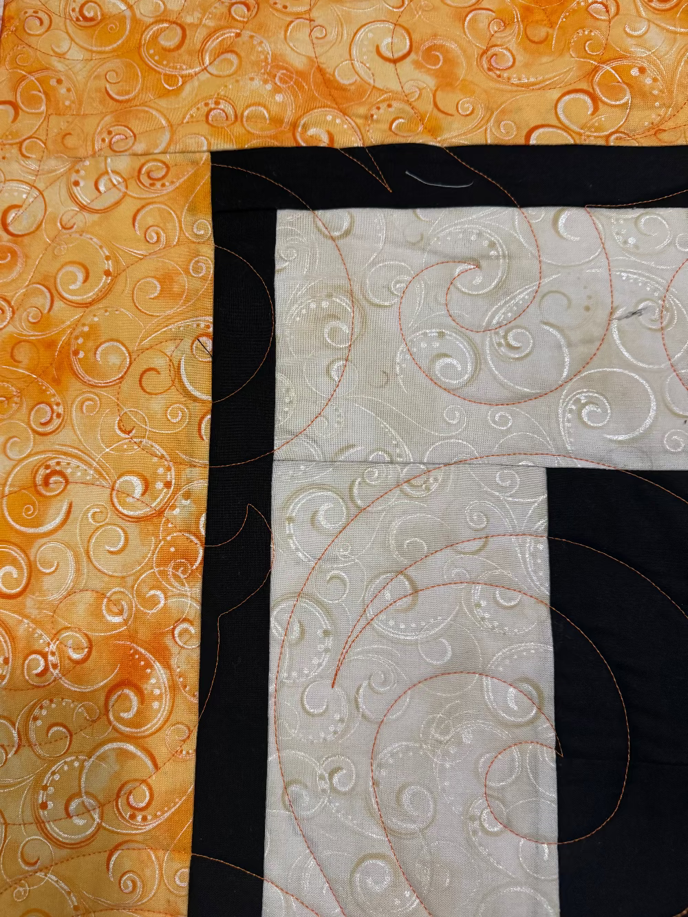 Moon Howling Quilt 69.5" x 76"